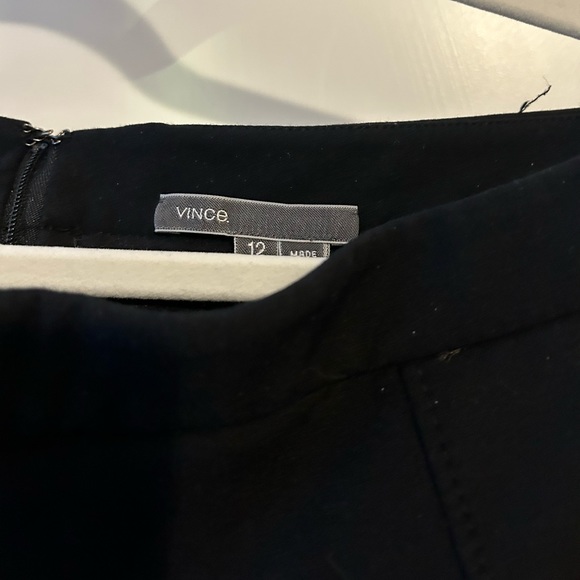 VINCE Cotton blend pleated mini skirt - Picture 2 of 3